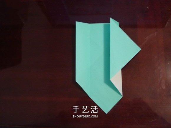 小狗的折法圖解教程 可愛(ài)小狗的折疊方法 -  itrip.net.cn