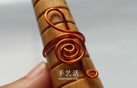 金屬絲制作高音符戒指 自制優(yōu)雅戒指的方法 -  itrip.net.cn