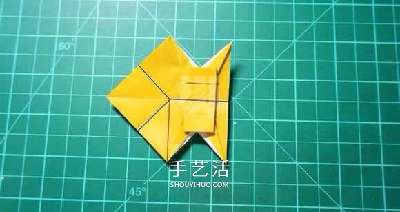 逼真山羊的折紙方法 手工折紙立體山羊圖解 -  itrip.net.cn