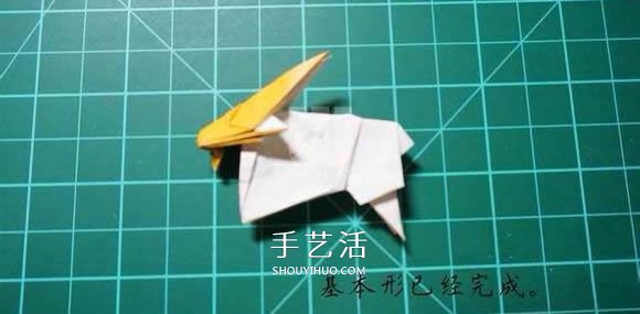 逼真山羊的折紙方法 手工折紙立體山羊圖解 -  itrip.net.cn
