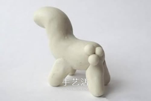 超輕粘土制作長(zhǎng)角小羊 有角綿羊粘土DIY圖解 -  itrip.net.cn