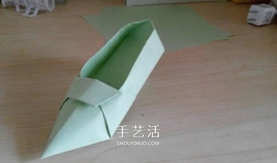 簡易高跟鞋的折法圖解 手工折紙高跟鞋的方法 -  itrip.net.cn