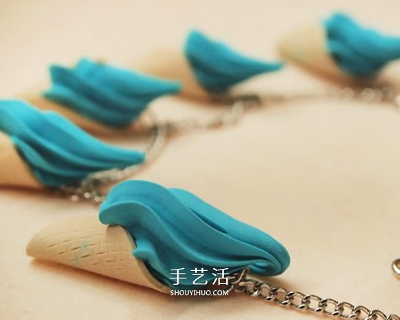 超輕粘土DIY冰激凌飾品 可愛粘土冰激凌制作 -  itrip.net.cn