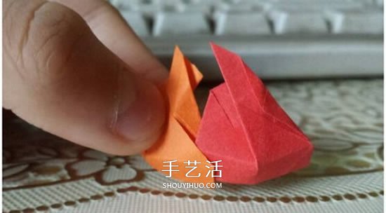 八角形紙盒的折法圖解 手工折紙彩虹盒子步驟 -  itrip.net.cn