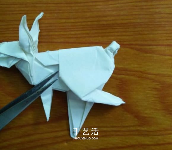 復(fù)雜兔子的折紙方法 中秋節(jié)折紙兔子圖解 -  itrip.net.cn