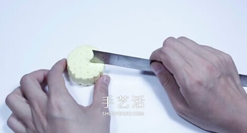 超輕粘土月餅的做法 中秋節(jié)粘土月餅手工制作 -  itrip.net.cn