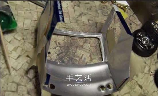 易拉罐做汽車步驟圖解 易拉罐卡車DIY教程 -  itrip.net.cn