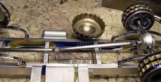 易拉罐做汽車步驟圖解 易拉罐卡車DIY教程 -  itrip.net.cn