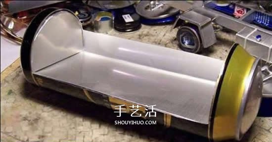 易拉罐做汽車步驟圖解 易拉罐卡車DIY教程 -  itrip.net.cn
