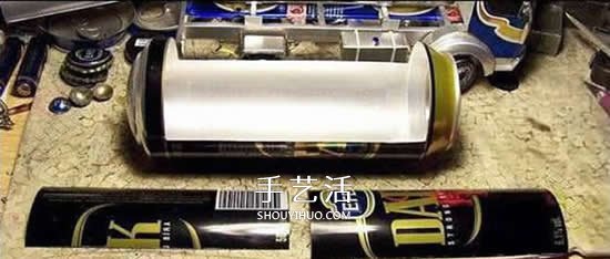 易拉罐做汽車步驟圖解 易拉罐卡車DIY教程 -  itrip.net.cn