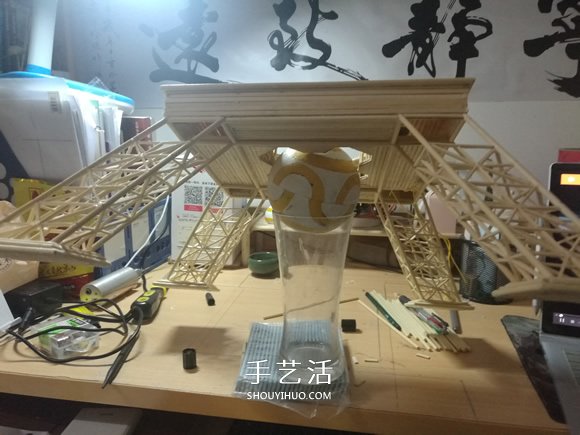 竹簽手工制作埃菲爾鐵塔模型的詳細(xì)圖解教程 -  itrip.net.cn