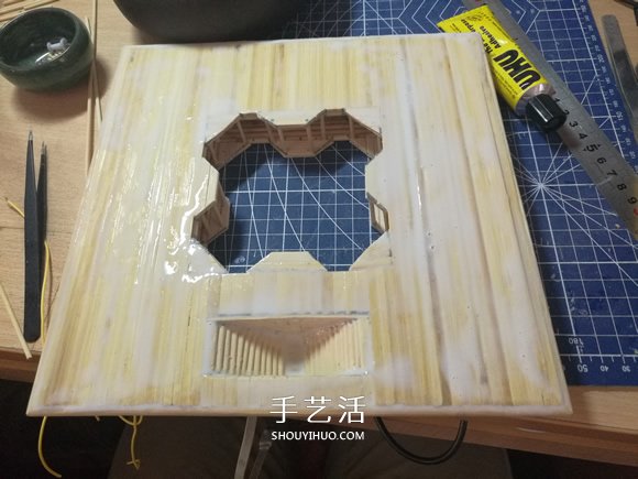 竹簽手工制作埃菲爾鐵塔模型的詳細(xì)圖解教程 -  itrip.net.cn