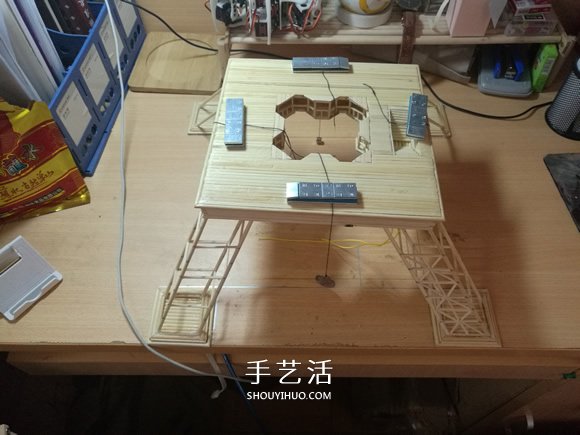 竹簽手工制作埃菲爾鐵塔模型的詳細(xì)圖解教程 -  itrip.net.cn