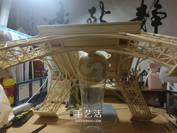 竹簽手工制作埃菲爾鐵塔模型的詳細(xì)圖解教程 -  itrip.net.cn