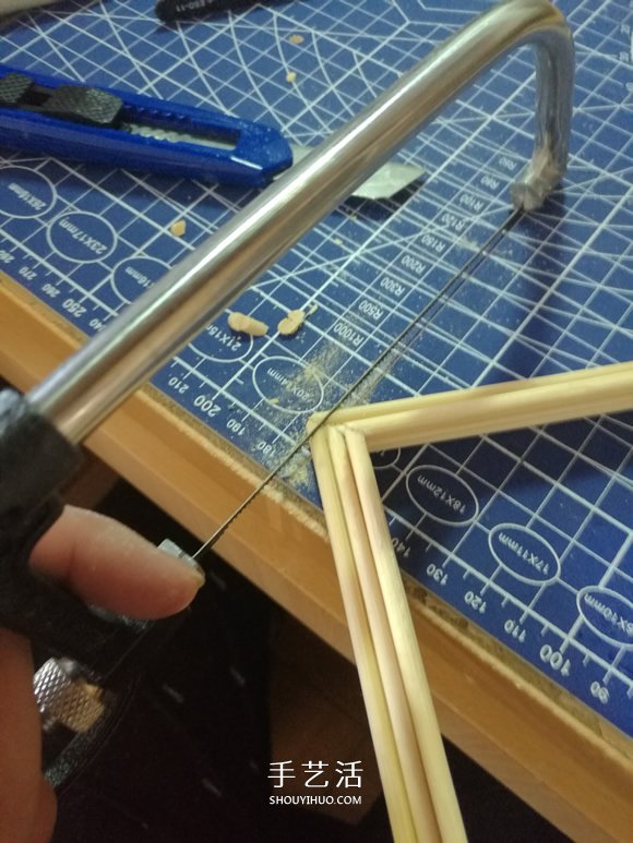 竹簽手工制作埃菲爾鐵塔模型的詳細(xì)圖解教程 -  itrip.net.cn