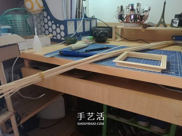 竹簽手工制作埃菲爾鐵塔模型的詳細(xì)圖解教程 -  itrip.net.cn