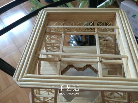竹簽手工制作埃菲爾鐵塔模型的詳細(xì)圖解教程 -  itrip.net.cn