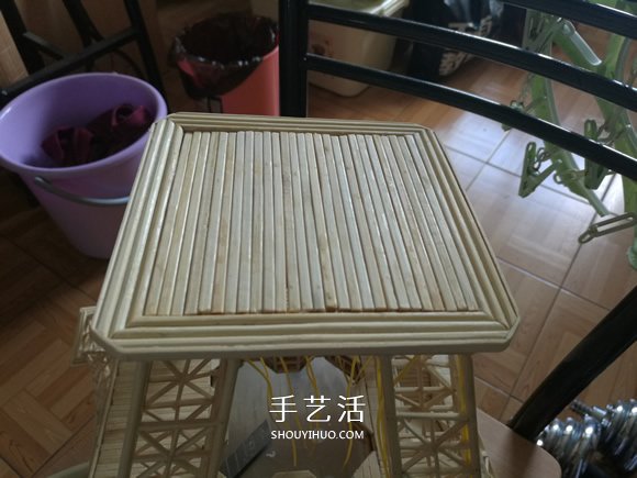 竹簽手工制作埃菲爾鐵塔模型的詳細(xì)圖解教程 -  itrip.net.cn