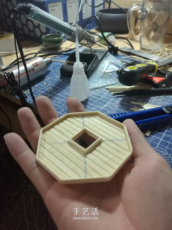 竹簽手工制作埃菲爾鐵塔模型的詳細(xì)圖解教程 -  itrip.net.cn