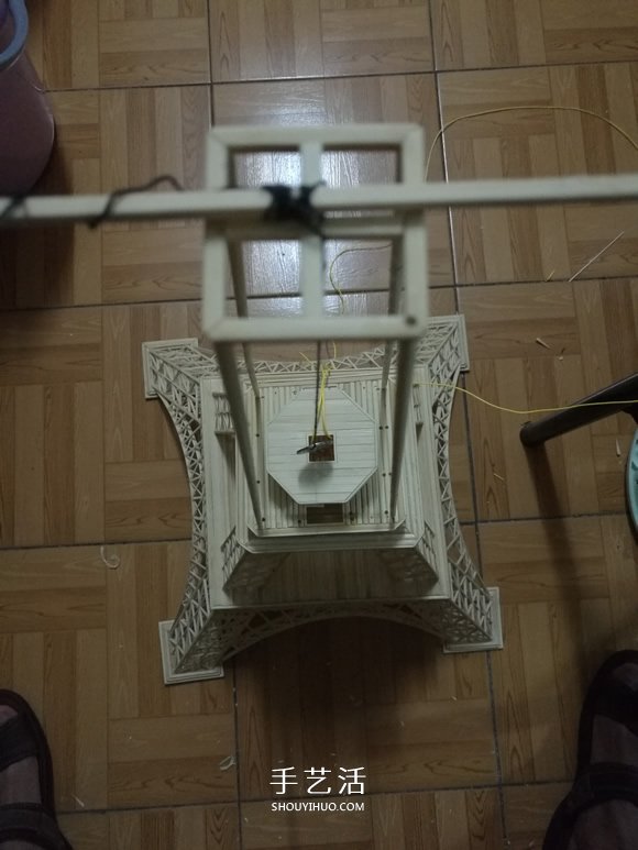 竹簽手工制作埃菲爾鐵塔模型的詳細(xì)圖解教程 -  itrip.net.cn