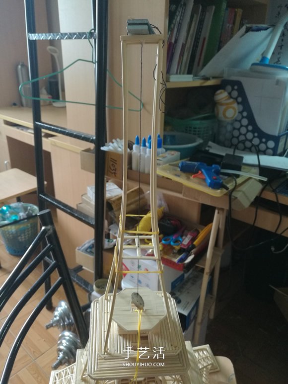 竹簽手工制作埃菲爾鐵塔模型的詳細(xì)圖解教程 -  itrip.net.cn