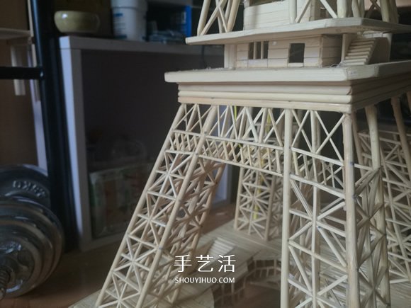 竹簽手工制作埃菲爾鐵塔模型的詳細(xì)圖解教程 -  itrip.net.cn