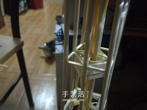 竹簽手工制作埃菲爾鐵塔模型的詳細(xì)圖解教程 -  itrip.net.cn