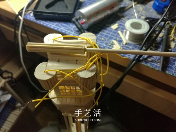 竹簽手工制作埃菲爾鐵塔模型的詳細(xì)圖解教程 -  itrip.net.cn