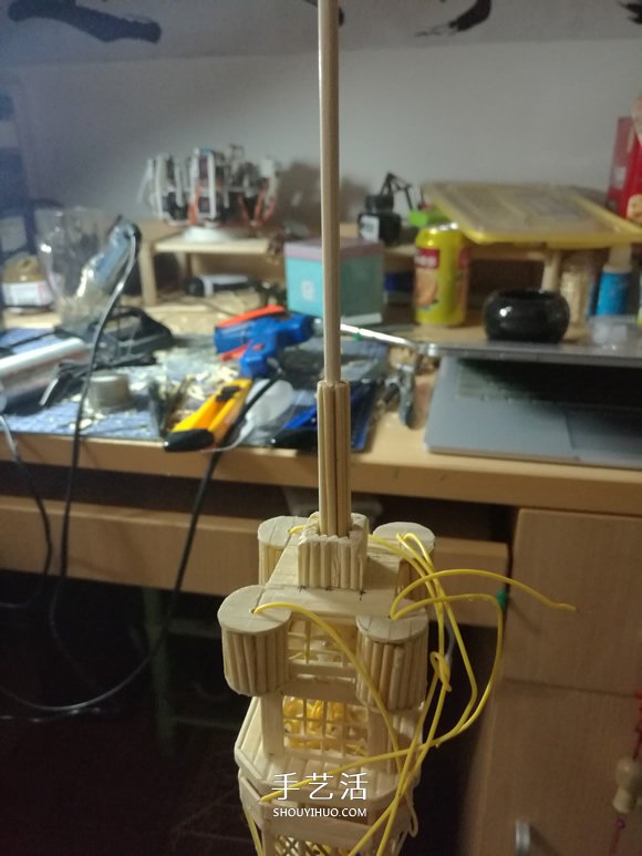 竹簽手工制作埃菲爾鐵塔模型的詳細(xì)圖解教程 -  itrip.net.cn