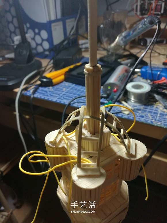 竹簽手工制作埃菲爾鐵塔模型的詳細(xì)圖解教程 -  itrip.net.cn