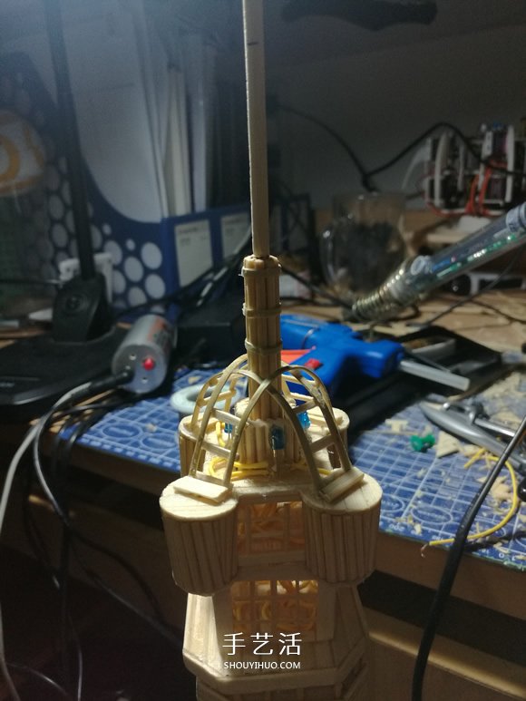 竹簽手工制作埃菲爾鐵塔模型的詳細(xì)圖解教程 -  itrip.net.cn