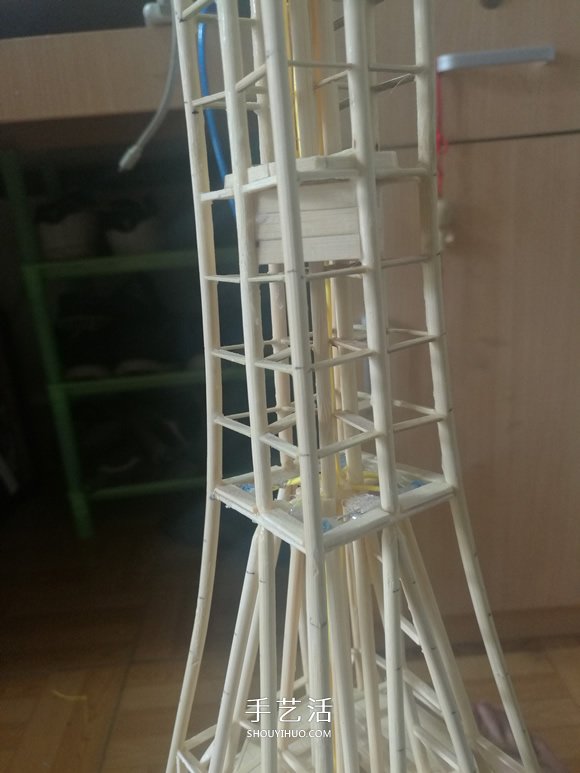 竹簽手工制作埃菲爾鐵塔模型的詳細(xì)圖解教程 -  itrip.net.cn