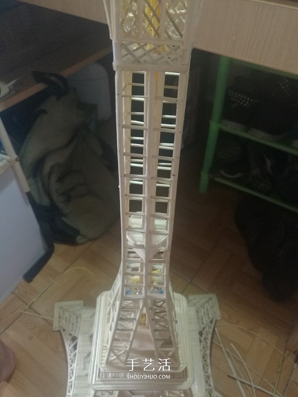竹簽手工制作埃菲爾鐵塔模型的詳細(xì)圖解教程 -  itrip.net.cn