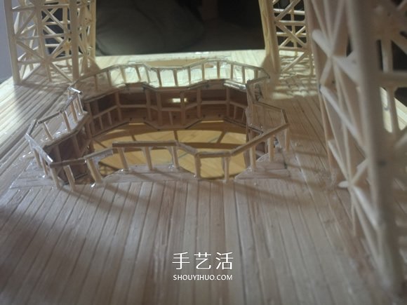 竹簽手工制作埃菲爾鐵塔模型的詳細(xì)圖解教程 -  itrip.net.cn