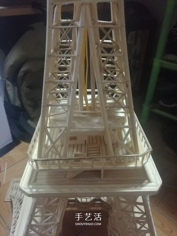 竹簽手工制作埃菲爾鐵塔模型的詳細(xì)圖解教程 -  itrip.net.cn