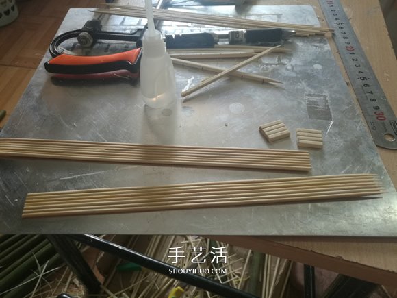竹簽手工制作埃菲爾鐵塔模型的詳細(xì)圖解教程 -  itrip.net.cn