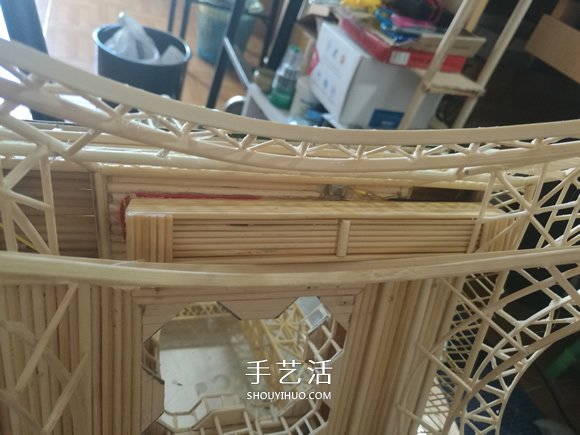 竹簽手工制作埃菲爾鐵塔模型的詳細(xì)圖解教程 -  itrip.net.cn
