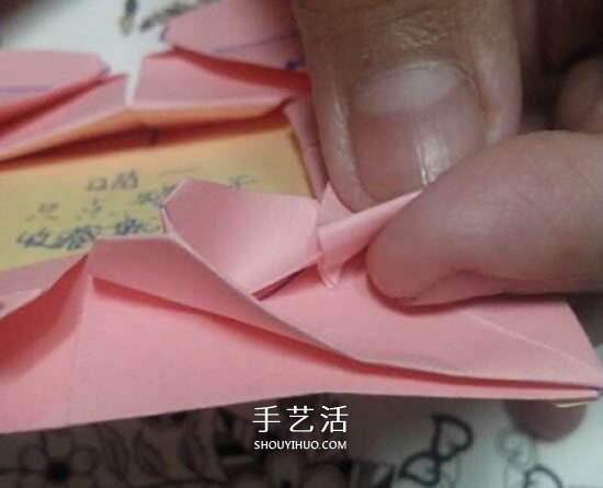 愛心相框怎么折圖解 帶心形四方相框的折法 -  itrip.net.cn
