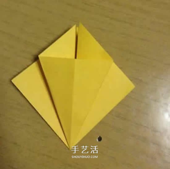 向日葵折紙步驟圖解 詳細(xì)折紙向日葵的方法 -  itrip.net.cn