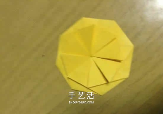 向日葵折紙步驟圖解 詳細(xì)折紙向日葵的方法 -  itrip.net.cn