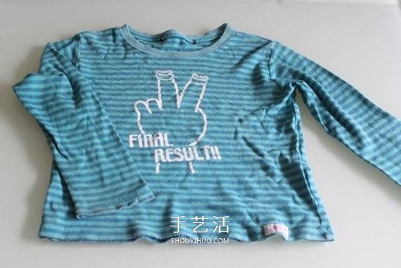 寶寶舊T恤的改造方法 讓衣服趕上孩子的成長(zhǎng) -  itrip.net.cn