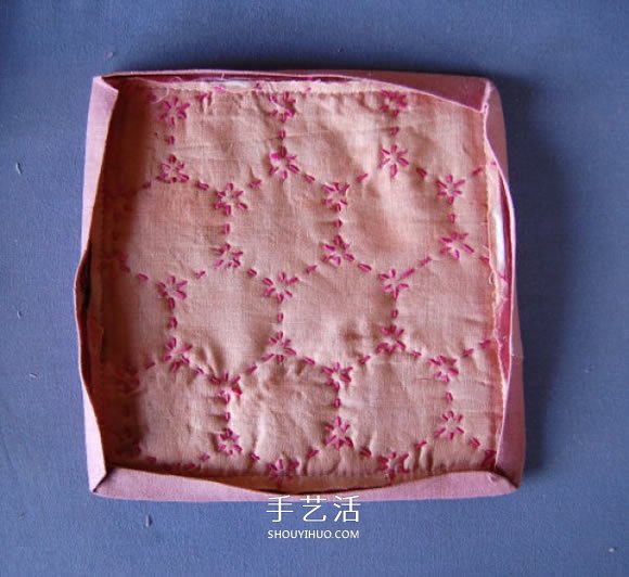 布藝隔熱墊的制作方法 自制餐桌隔熱墊圖解 -  itrip.net.cn