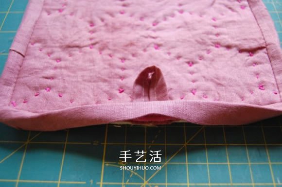 布藝隔熱墊的制作方法 自制餐桌隔熱墊圖解 -  itrip.net.cn