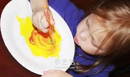 幼兒餐盤手工制作月夜 創(chuàng)意餐盤畫的制作方法 -  itrip.net.cn