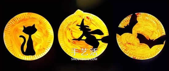 幼兒餐盤手工制作月夜 創(chuàng)意餐盤畫的制作方法 -  itrip.net.cn