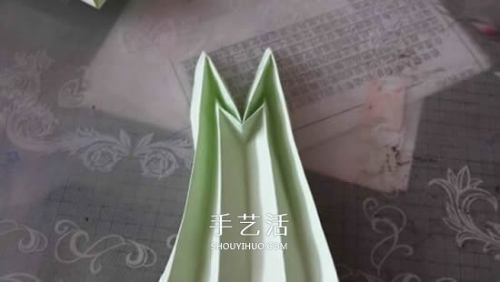 立體樹苗的折法圖解 折紙樹苗的方法步驟圖 -  itrip.net.cn