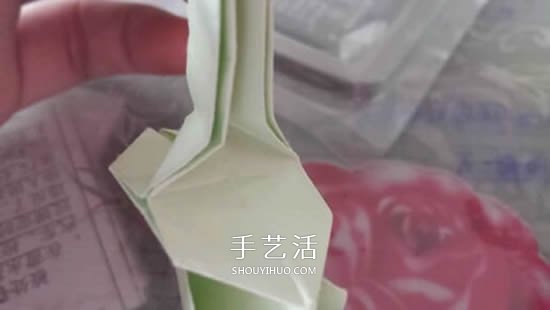 立體樹苗的折法圖解 折紙樹苗的方法步驟圖 -  itrip.net.cn