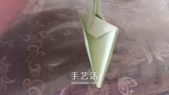 立體樹苗的折法圖解 折紙樹苗的方法步驟圖 -  itrip.net.cn
