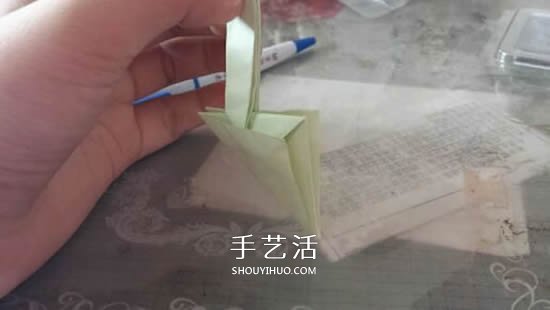 立體樹苗的折法圖解 折紙樹苗的方法步驟圖 -  itrip.net.cn