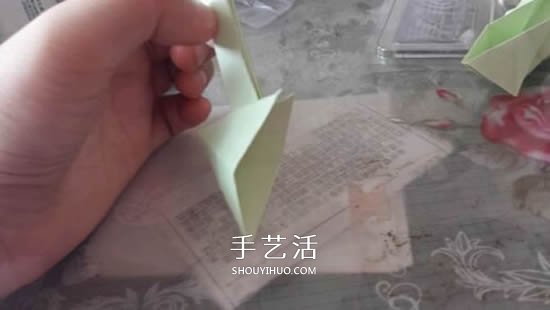 立體樹苗的折法圖解 折紙樹苗的方法步驟圖 -  itrip.net.cn